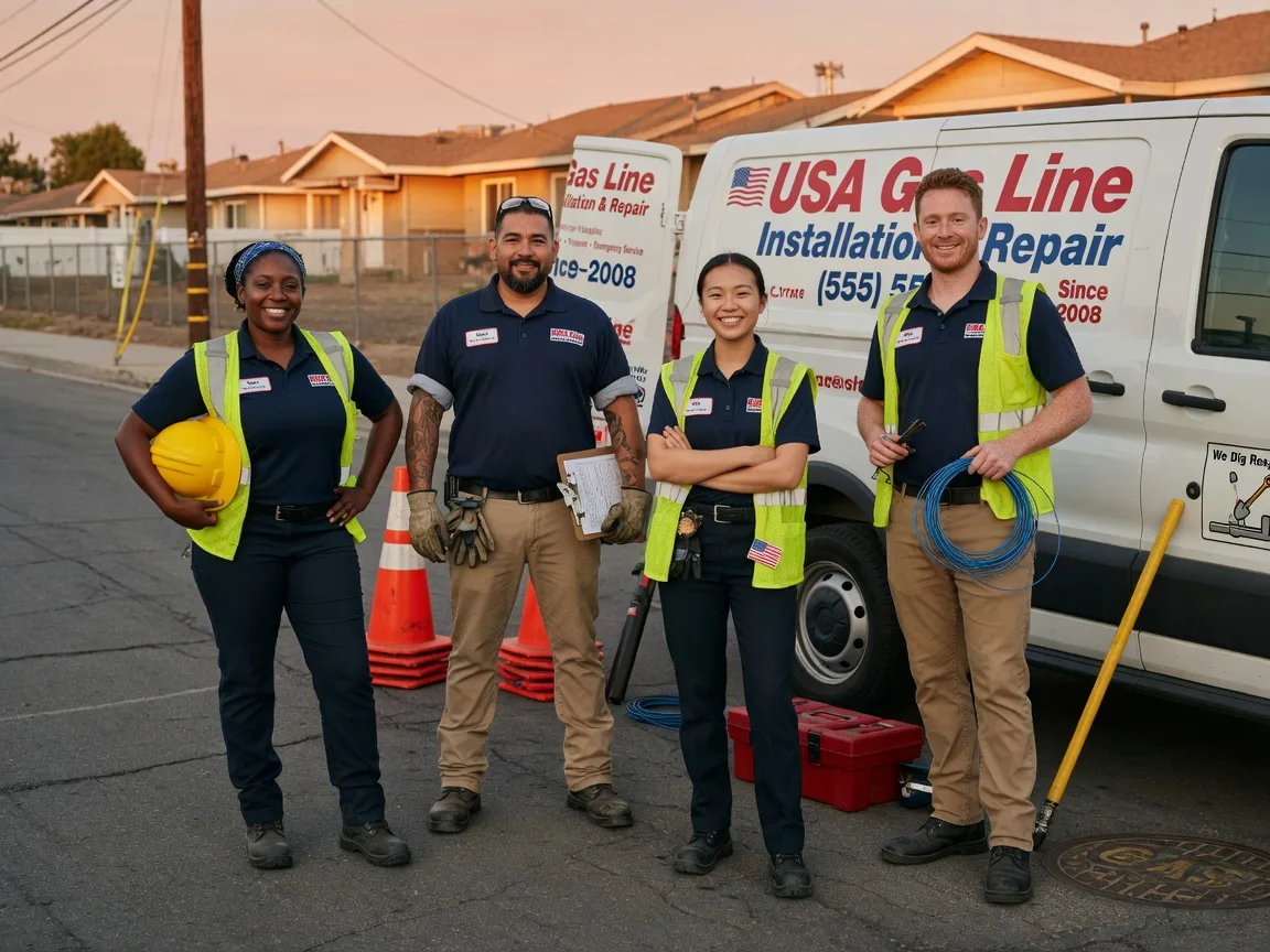 Gas Line Installation company in Lothian, MD